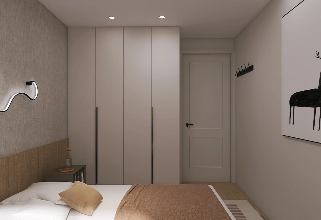 SEDA 28 Habitación invitados habitación infantil tonos crema, tierra, beige minimalista